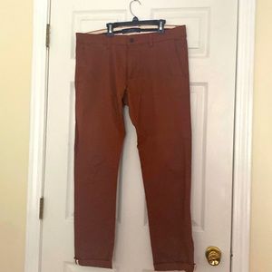 Cinnamon-Brown Light Pants